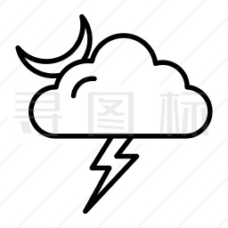 打雷图标