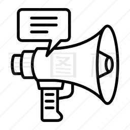 扩音器图标