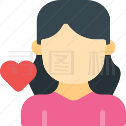 女孩图标