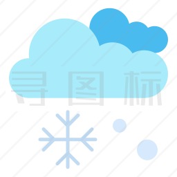 降雪图标