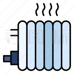 暖气片图标