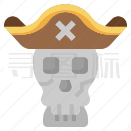海盗帽图标