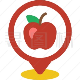 苹果位置图标