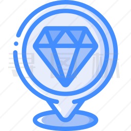 钻石位置图标