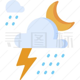 暴风雨图标