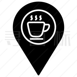咖啡馆位置图标
