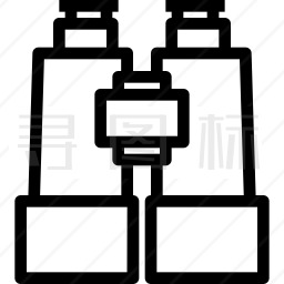 双筒望远镜图标