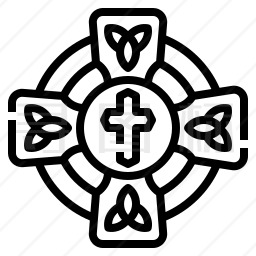 基督教十字勋章图标