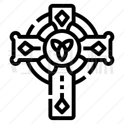 基督教十字勋章图标