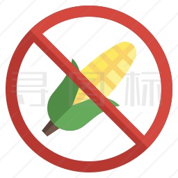 禁止玉米图标