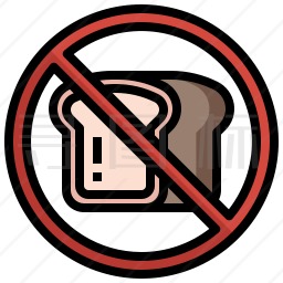 禁止面包图标