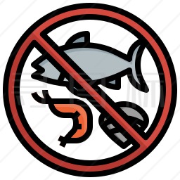 禁止海鲜图标