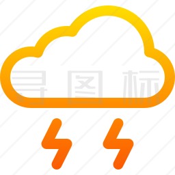 雷雨图标