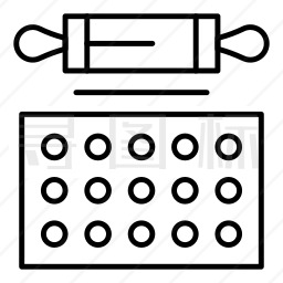 擀面杖图标