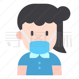 女孩图标