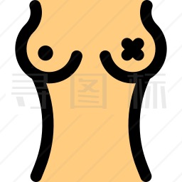 乳房图标