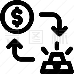 购买金条图标