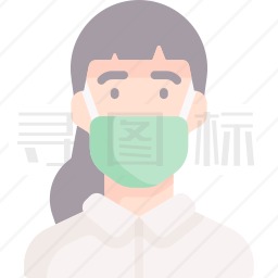 戴口罩图标