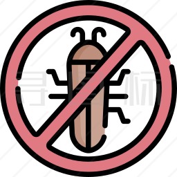 禁止蟑螂图标