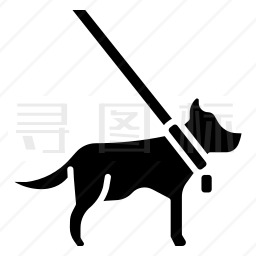 导盲犬图标