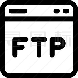网页FTP图标