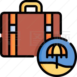 旅行行李图标