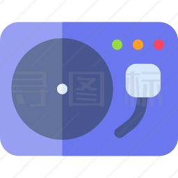 DJ混音器图标