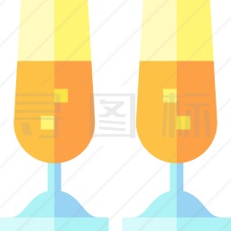 香槟酒杯图标