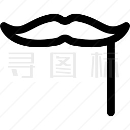 小胡子图标