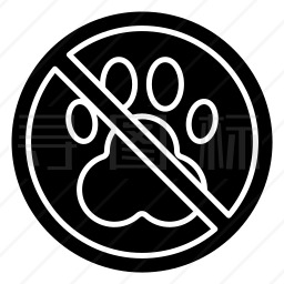 禁止宠物图标