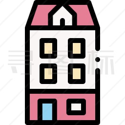 公寓建筑图标