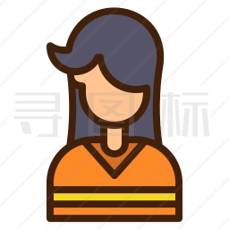 女孩图标