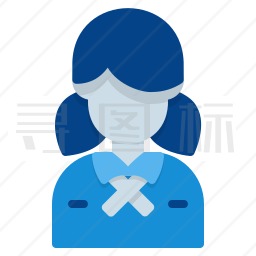 女孩图标