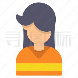 女孩图标