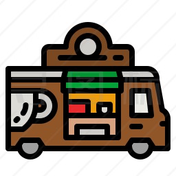 咖啡车图标