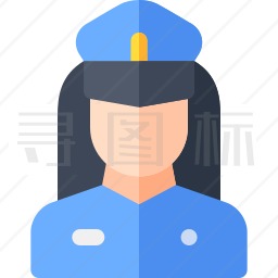 女警察图标