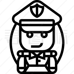 警官图标