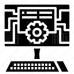 电脑开发图标