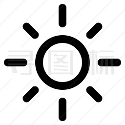 太阳图标