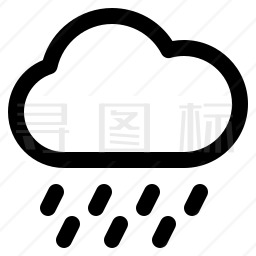 下雨图标