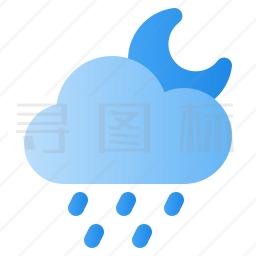 下雨图标