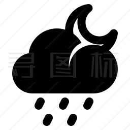 下雨图标