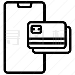 手机信用卡图标