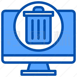电脑回收箱图标