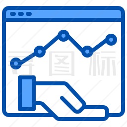 网页图表图标