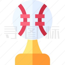 棒球奖杯图标