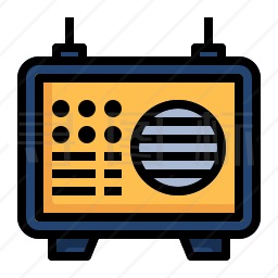 老式收音机图标