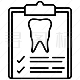牙科报告图标
