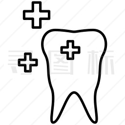 牙齿卫生图标