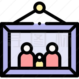 家庭照片图标